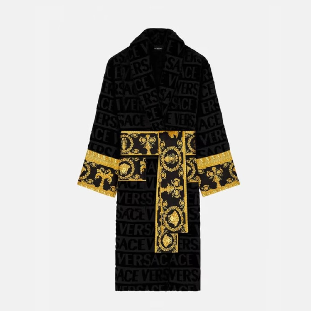 Versace  I ♡ Baroque Bathrobe image number